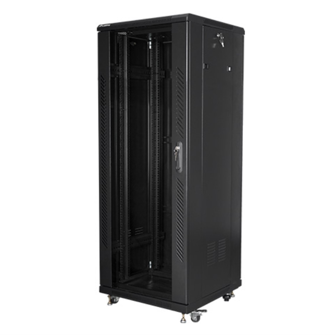 ARMARIO RACK LANBERG DE SUELO 32U / 600X600X1603 19" FLAT PACK NEGRO