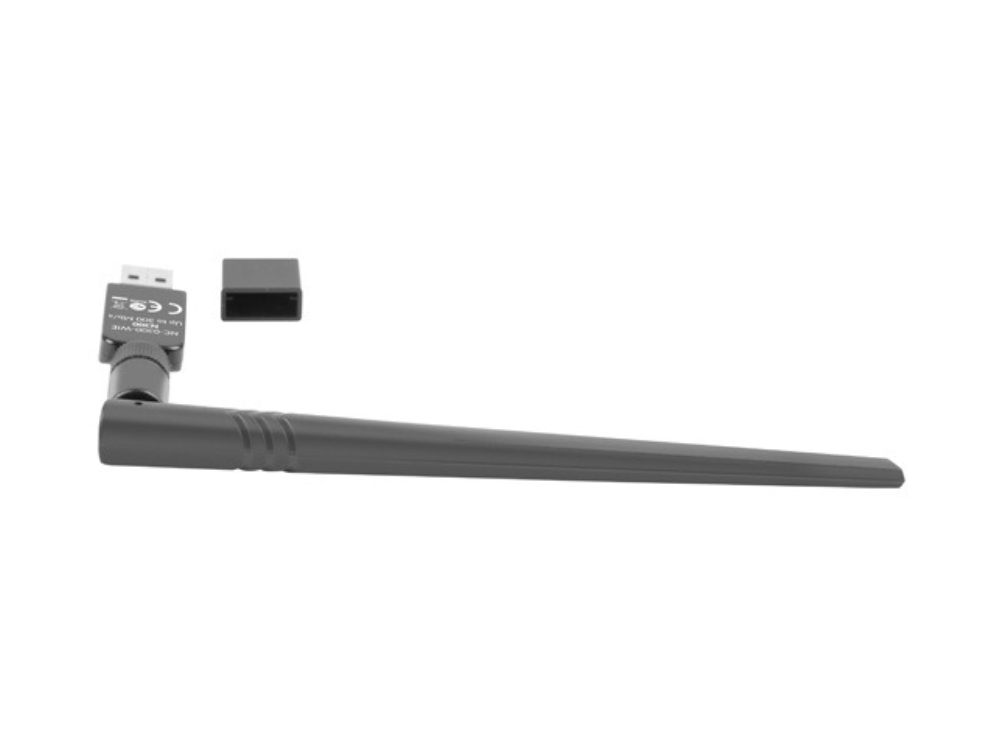 ADAPTADOR RED LANBERG USB WIFI 300 MB/S CON ANTENA