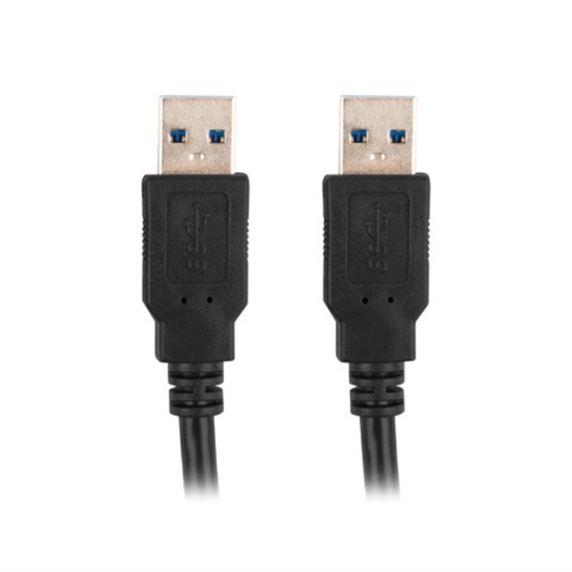 CABLE USB 3.0 LANBERG 1M/ MACHO-MACHO/ NEGRO