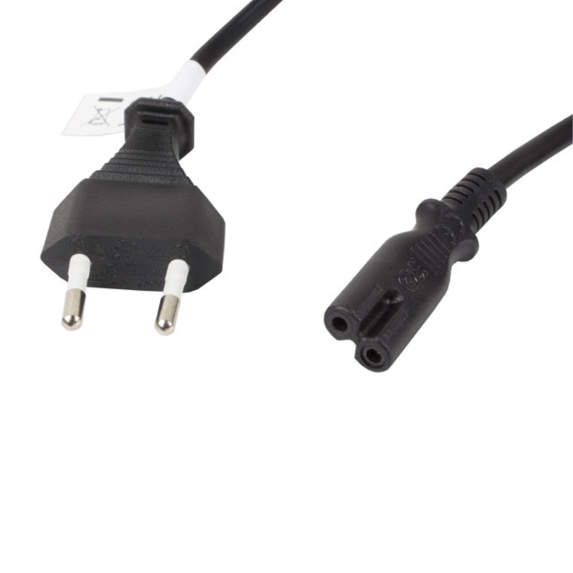 CABLE ALIMENTACION LANBERG VDE CEE 7/16 A IEC 320 C7 3M