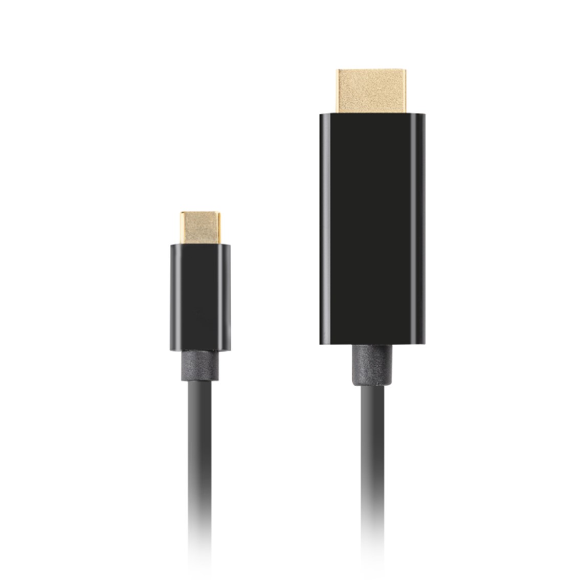 CABLE USB TIPO C A HDMI 4K LANBERG 3M / MACHO-MACHO / NEGRO
