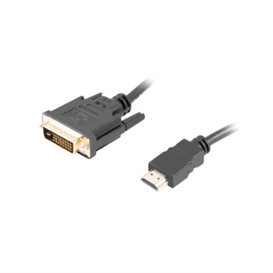 CABLE HDMI A DVI 4K LANBERG 1.8M / MACHO - MACHO / NEGRO