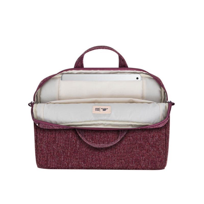 MALETIN RIVACASE 7921 BURGUNDY ANVIK PARA PORTATIL 14" ROJO