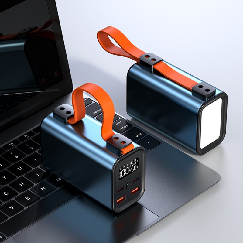 BATERIA EXTERNA PORTATIL POWERBANK LEOTEC 30000 MAH PD 100W CARGA RAPIDA 2 SALIDAS USB-C 2 SALIDAS USB-A