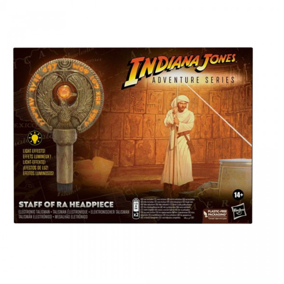 REPLICA HASBRO INDIANA JONES ARTIFACTS STAFF OF RA