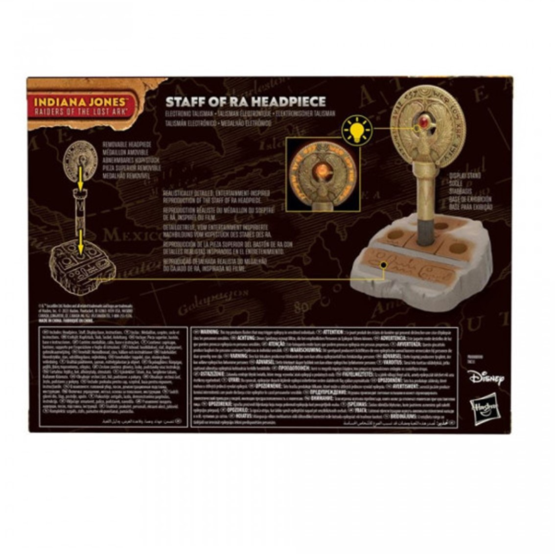 REPLICA HASBRO INDIANA JONES ARTIFACTS STAFF OF RA