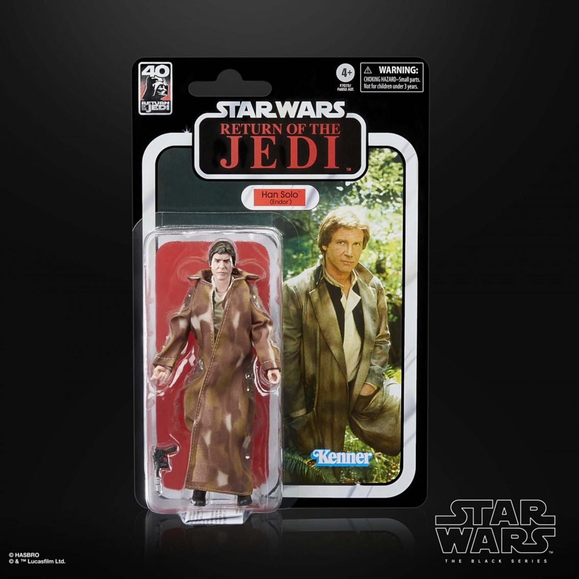 FIGURA HASBRO THE BLACK SERIES STAR WARS - HAN SOLO (ENDOR)