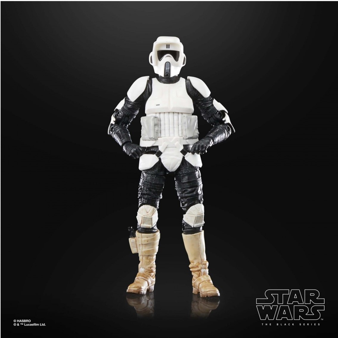 FIGURA HASBRO THE BLACK SERIES 40TH ANNIVERSARY OF STAR WARS: RETURN OF THE JEDI - BIKER SCOUT