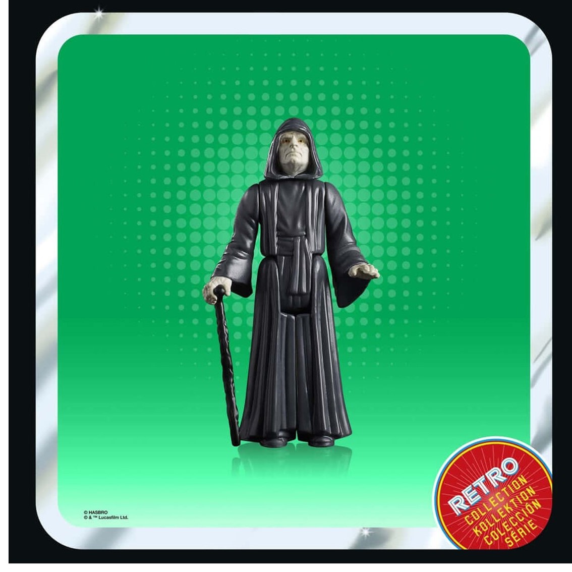 FIGURA HASBRO STAR WARS RETRO COLLECTION THE RETURN OF THE JEDI - THE EMPEROR PALPATINE