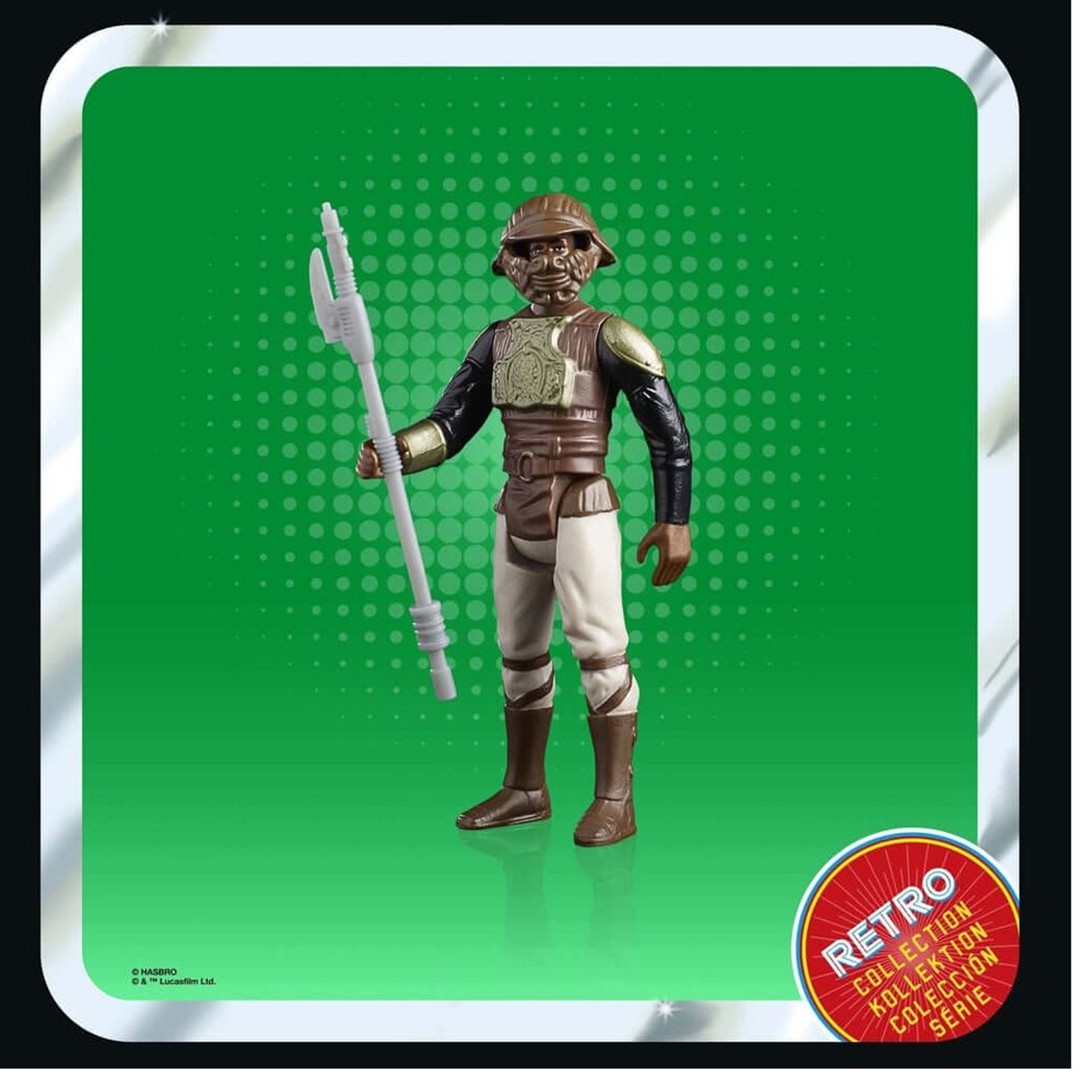 FIGURA HASBRO STAR WARS RETRO COLLECTION - LANDO CAALRISSIAN (SKIFF GUARD)