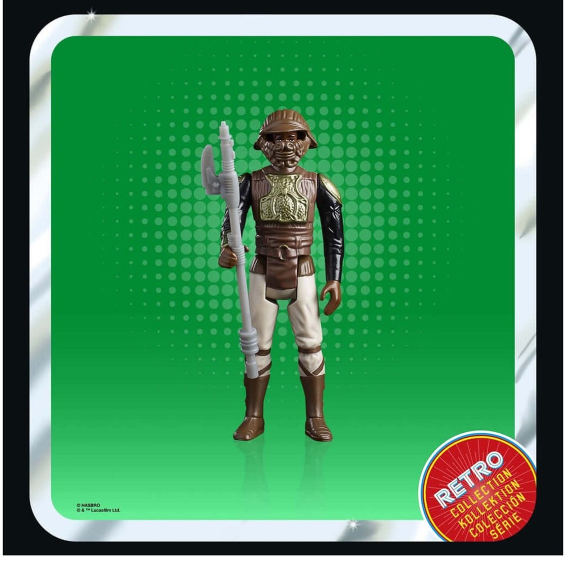 FIGURA HASBRO STAR WARS RETRO COLLECTION - LANDO CAALRISSIAN (SKIFF GUARD)