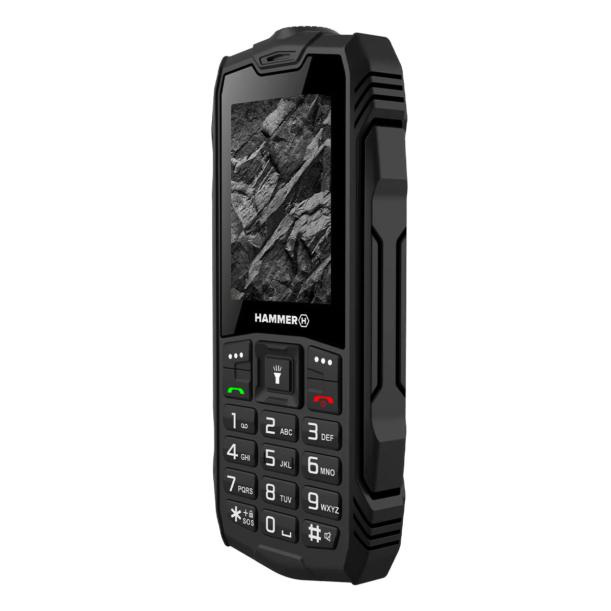 TELEFONO MOVIL RUGERIZADO HAMMER ROCK 2.4"/ 0.3MPX/ 2G