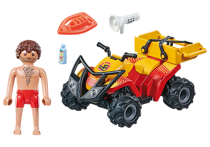 PLAYMOBIL CITY ACTION QUAD DE RESCATE