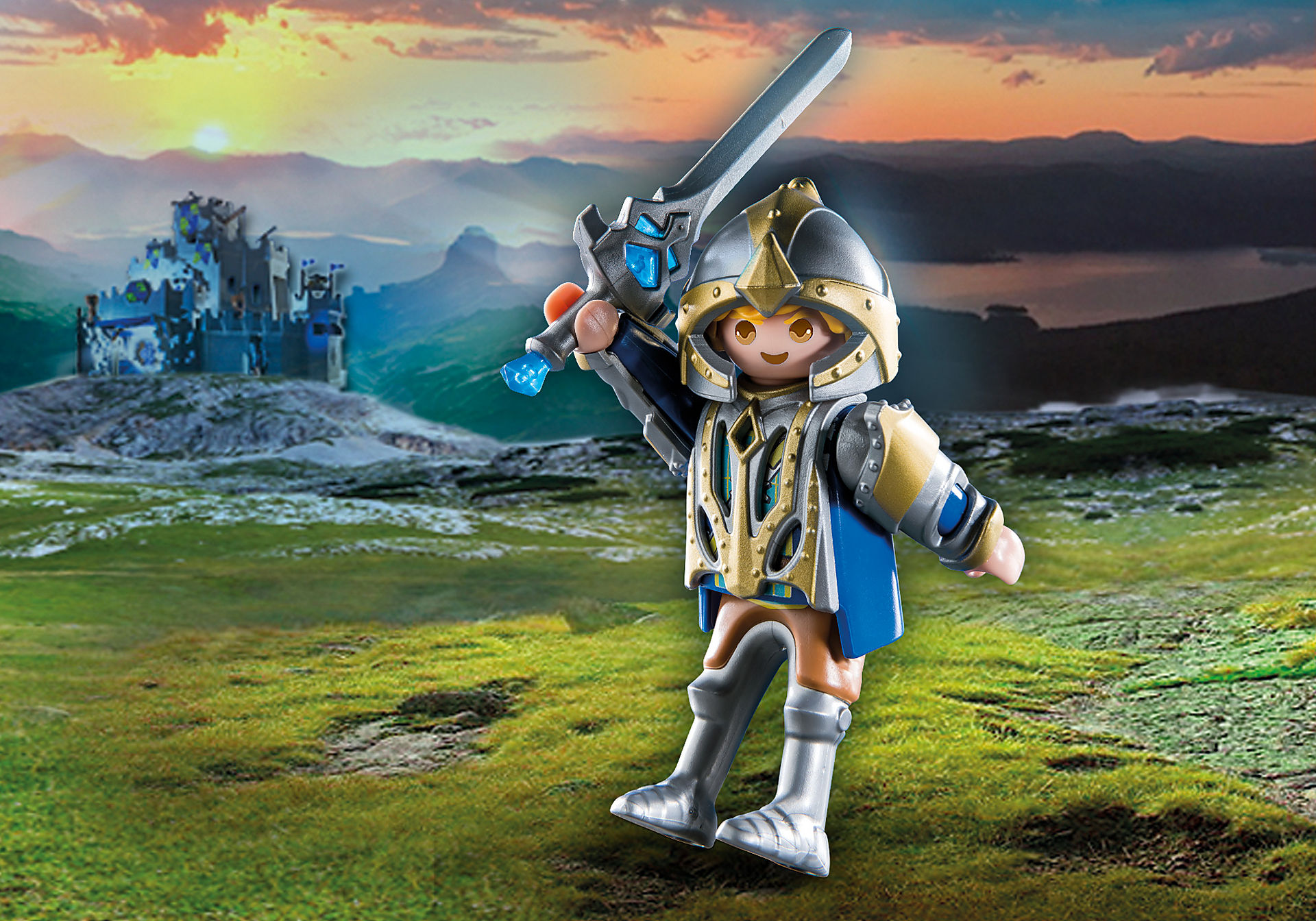 PLAYMOBIL NOVELMORE - ARWYNN CON INVINCIBUS