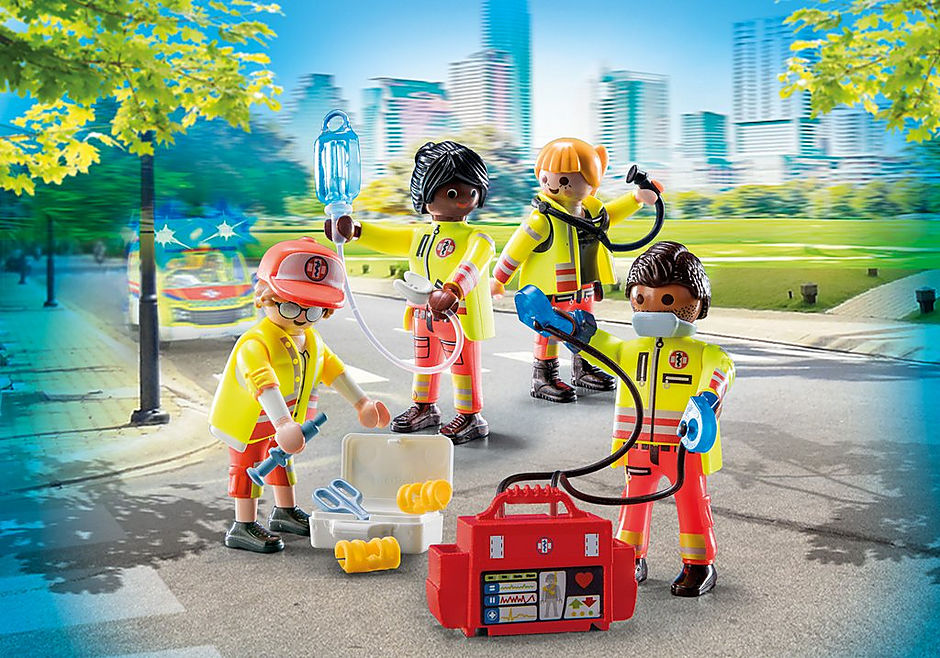 PLAYMOBIL EQUIPO DE RESCATE