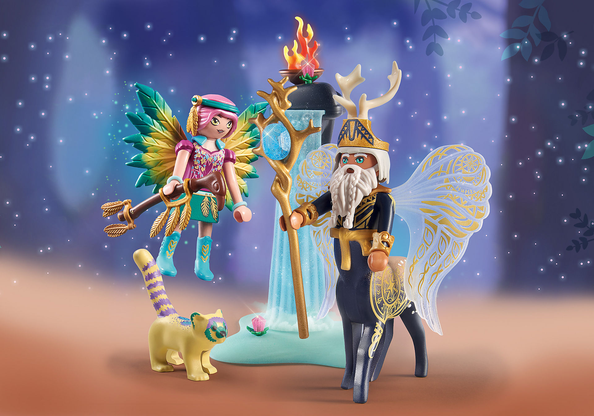 PLAYMOBIL AYUMA ABJATUS CON KNIGHT FAIRY HILDI