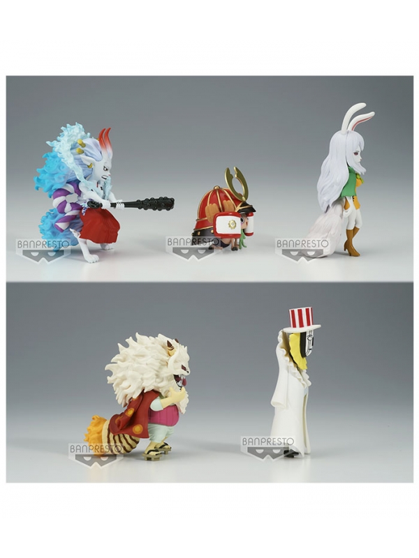 FIGURA BANPRESTO ONE PIECE WORLD COLLECTABLE FIGURE WANOKUNI ONIGASHIMA 7 CM UNIDAD ALEATORIA