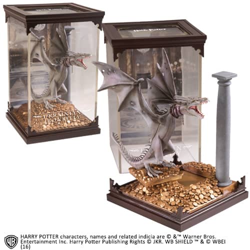 FIGURA THE NOBLE COLLECTION HARRY POTTER CRIATURAS MAGICAS DRAGON UCRANIANO IRONBELLY