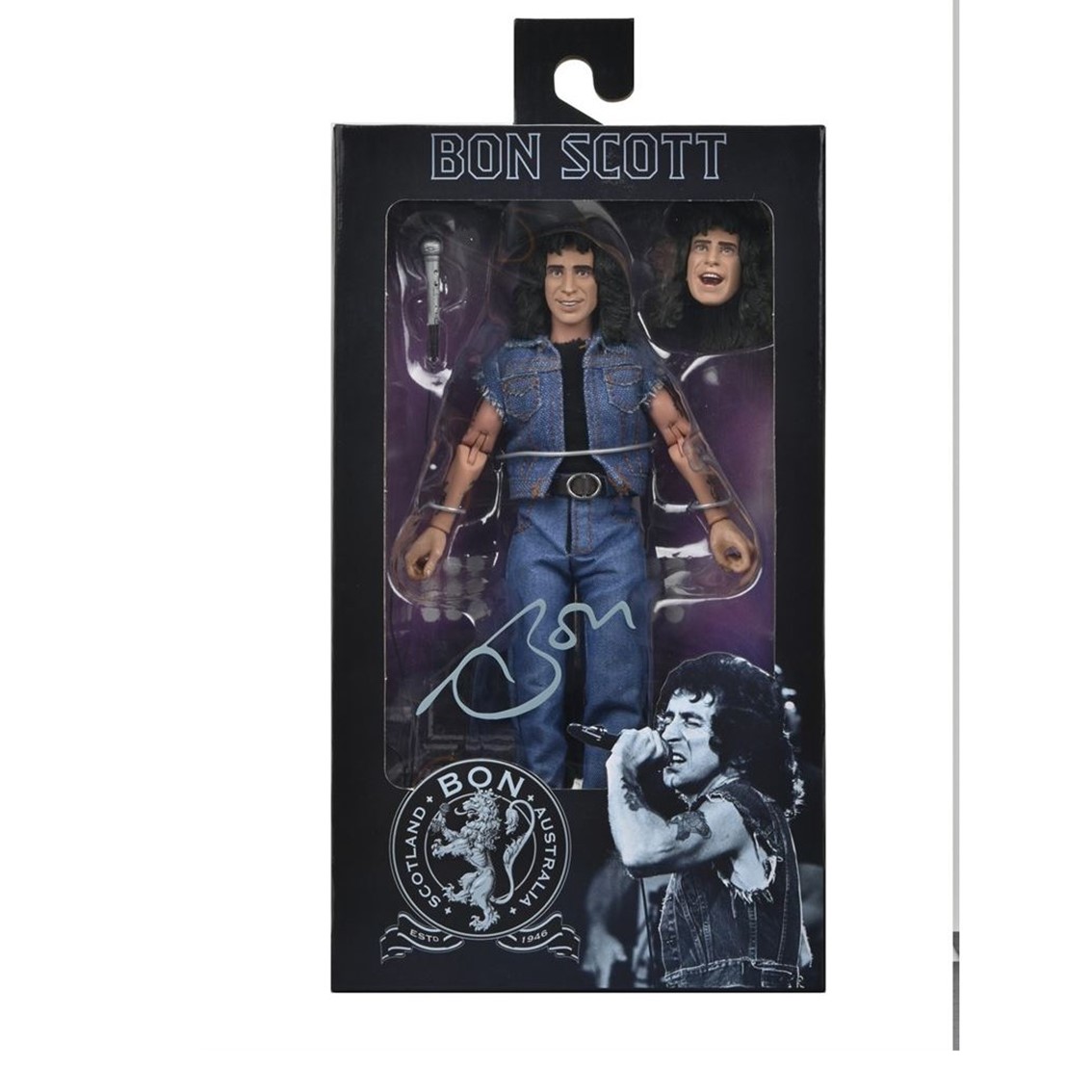 FIGURA NECA AC/DC HIGHWAY TO HELL- BON SCOTT