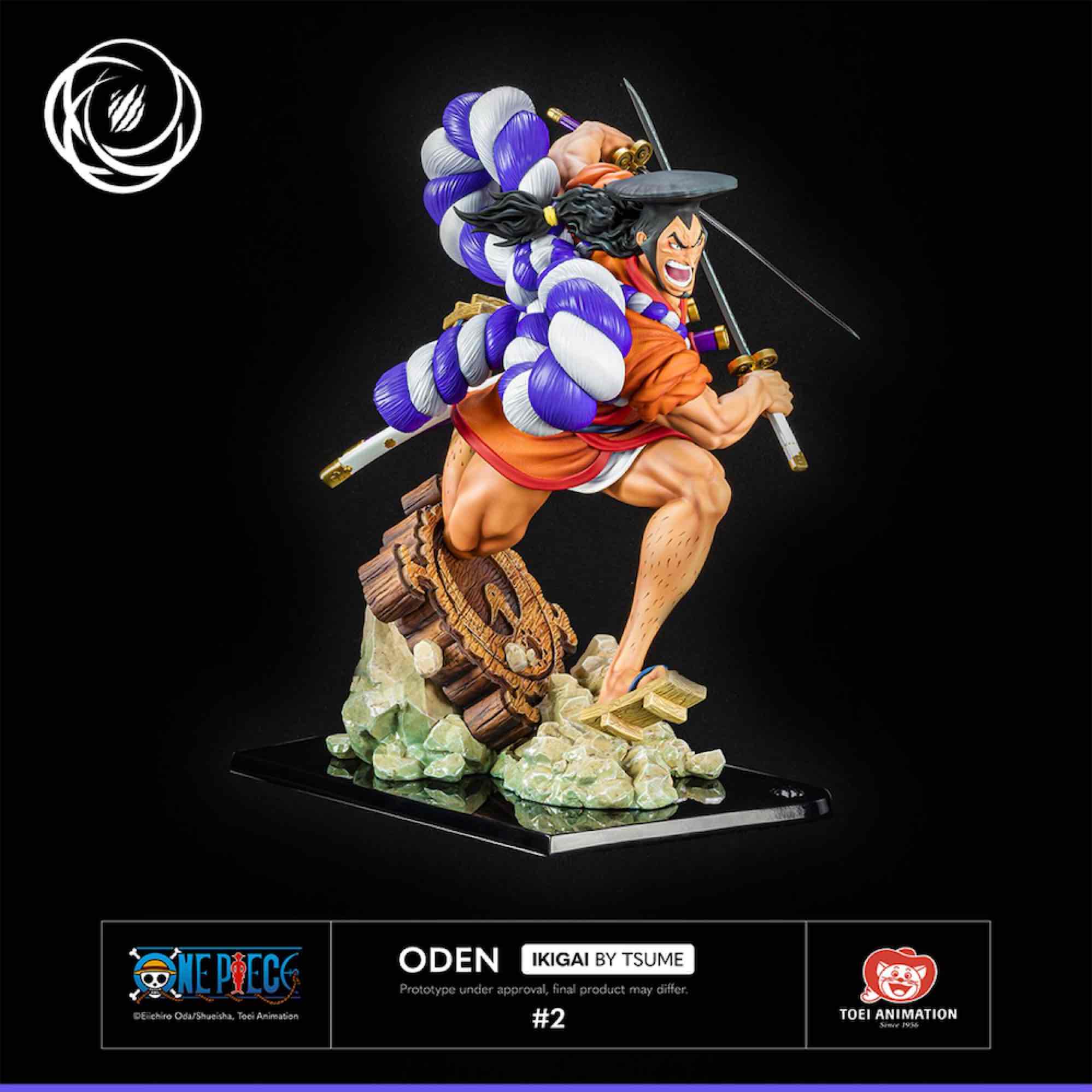 FIGURA TSUME ARTS ONE PIECE WANO ODEN ESCALA 1/6 IKIGAI