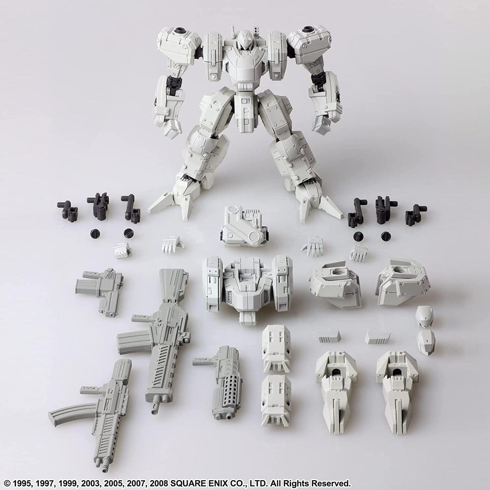 SURTIDO ZENITH DV WHITE COLOR VER 4 MODEL KIT FRONT MISSION SAP 1/72 SCALE
