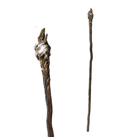 REPLICA THE NOBLE COLLECTION EL HOBBIT VARA DE GANDALF CON LUZ 185 CM