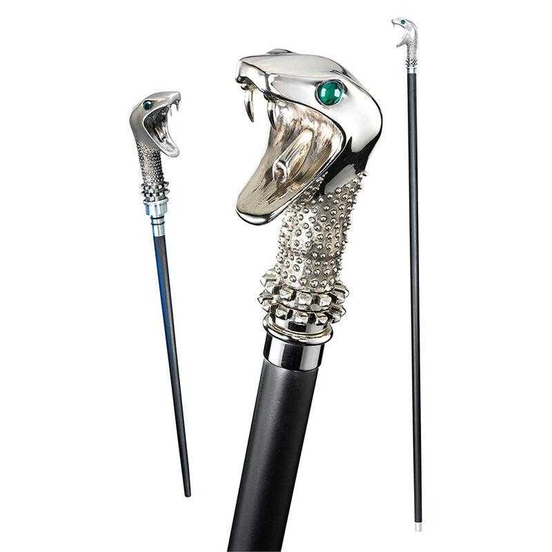 REPLICA THE NOBLE COLLECTION HARRY POTTER LUCIUS MALFOY BASTON CON VARITA OCULTA 116 CM