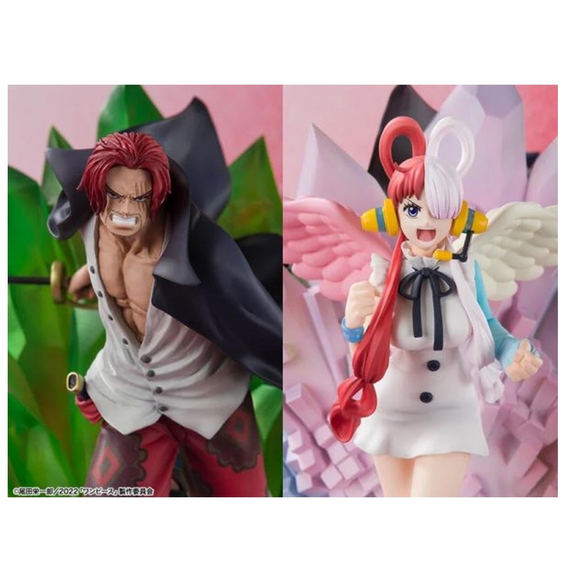 FIGURA TAMASHII NATIONS FIGUARTS ZERO ONE PIECE EXTRA BATTLE RED SHANKS & UTA