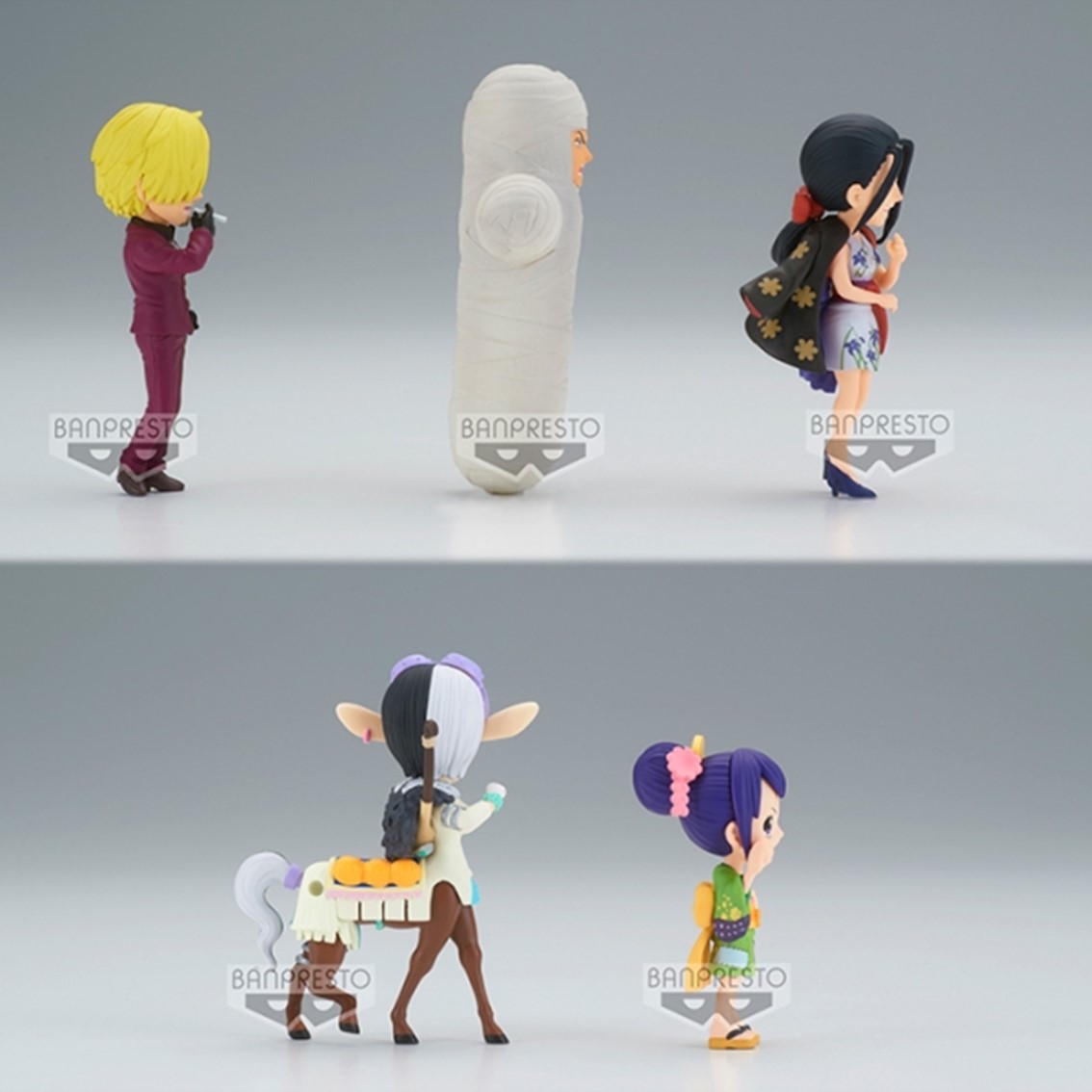 FIGURA BANPRESTO ONE PIECE WORLD COLLECTABLE FIGURE -WANOKUNI ONIGASHIMA 5- 4-7CM 1 UNIDAD ALEATORIA