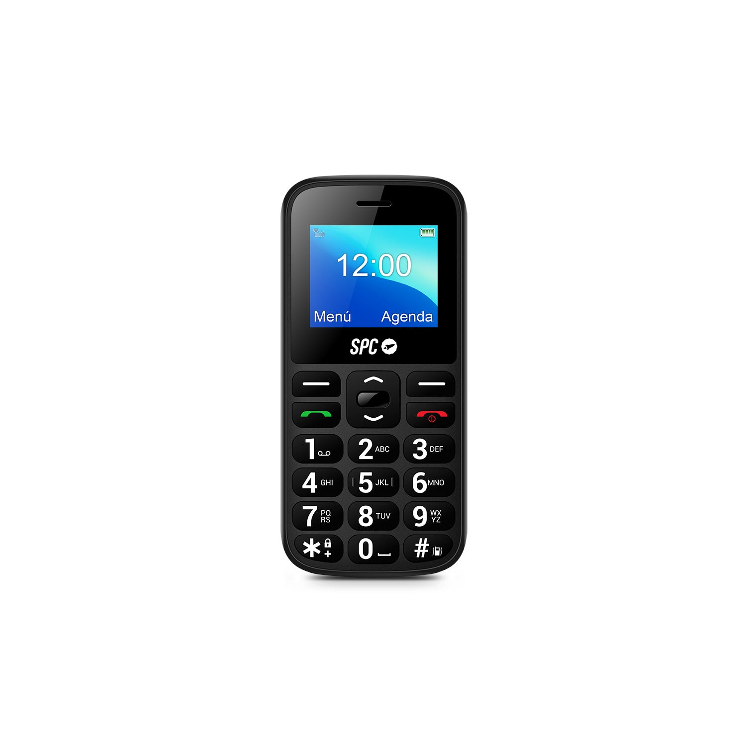 TELEFONO MOVIL SPC FORTUNE 2 4G BLACK 1.77"/ RADIO/ BT/ 0.08MPX/ MICRO USB