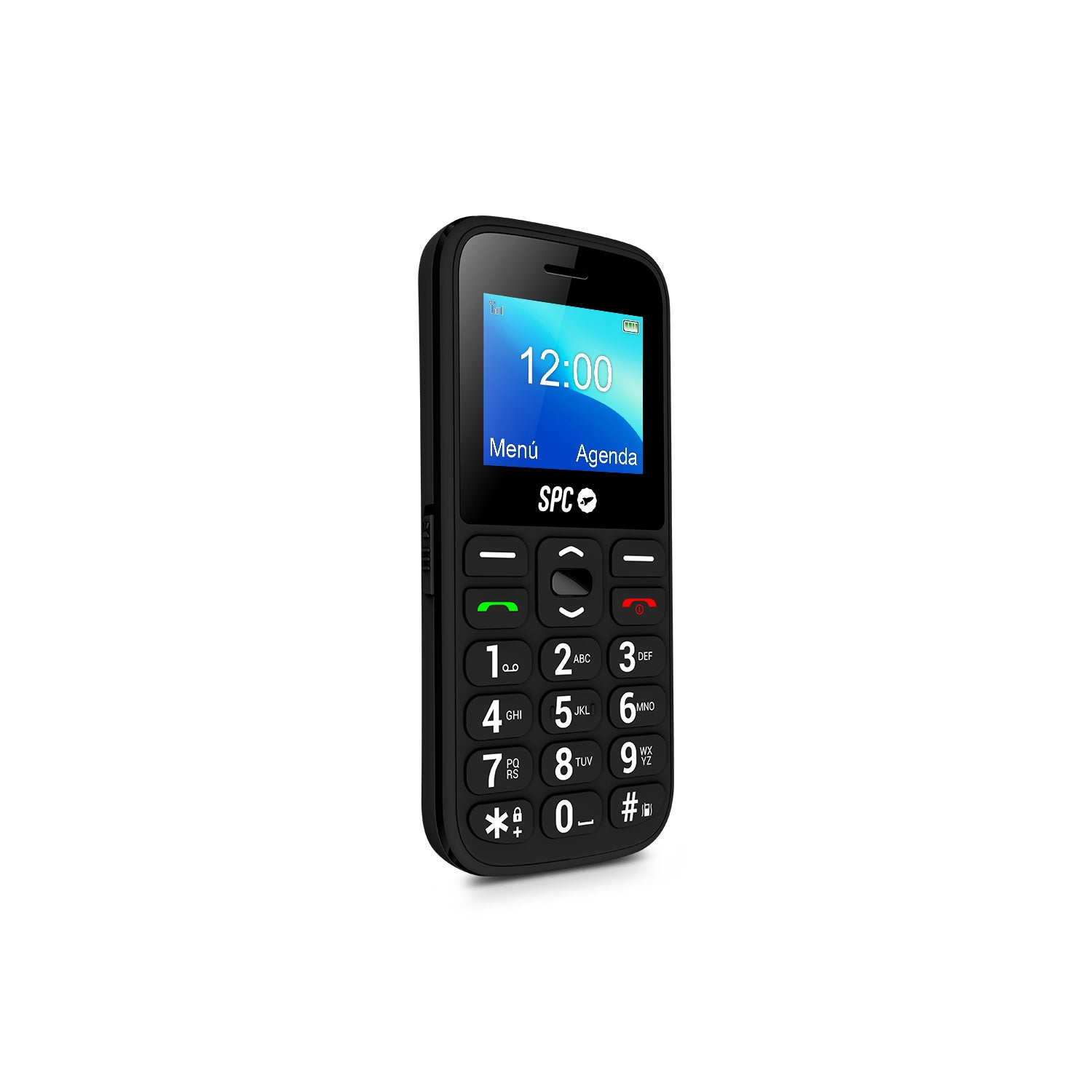 TELEFONO MOVIL SPC FORTUNE 2 4G BLACK 1.77"/ RADIO/ BT/ 0.08MPX/ MICRO USB