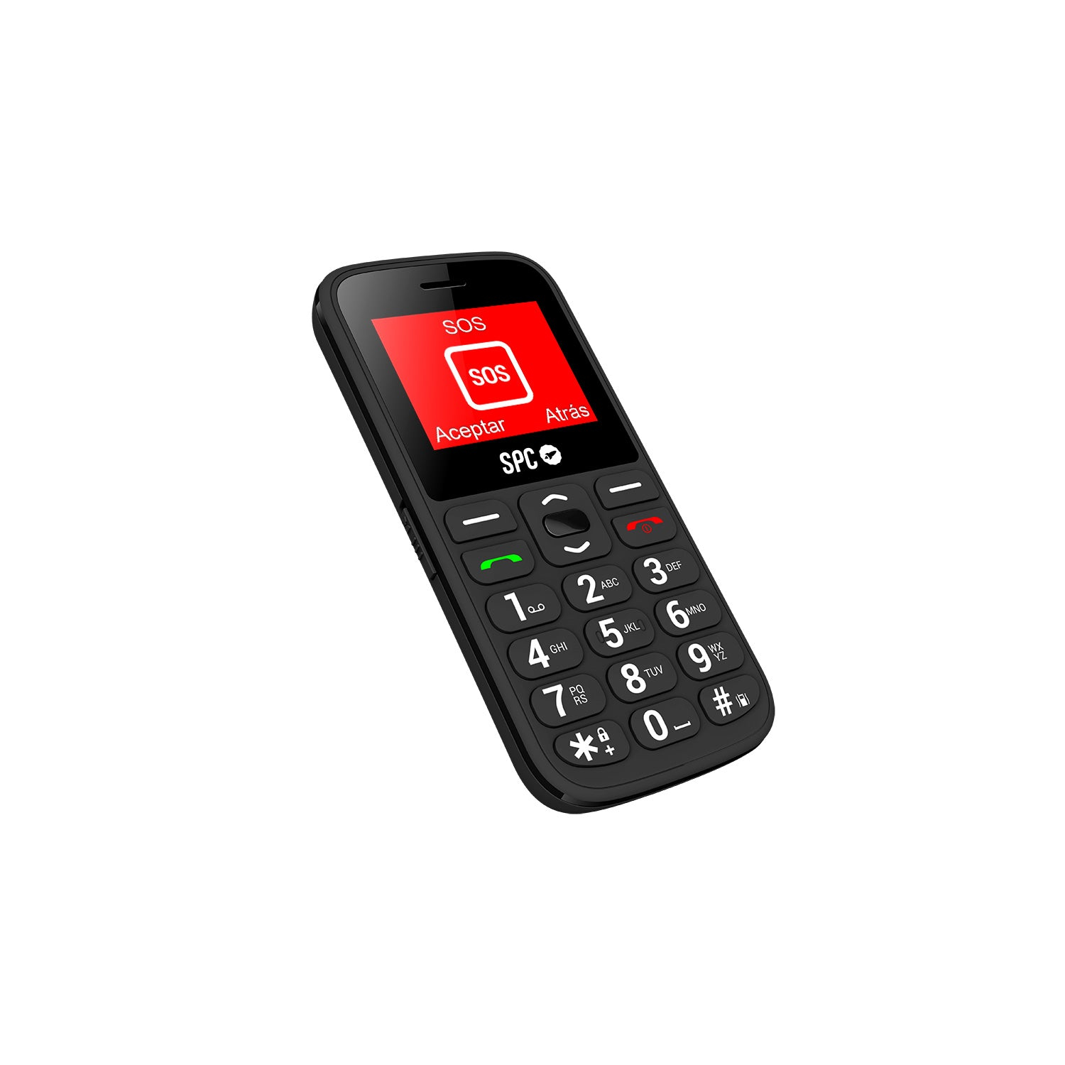 TELEFONO MOVIL SPC FORTUNE 2 4G BLACK 1.77"/ RADIO/ BT/ 0.08MPX/ MICRO USB