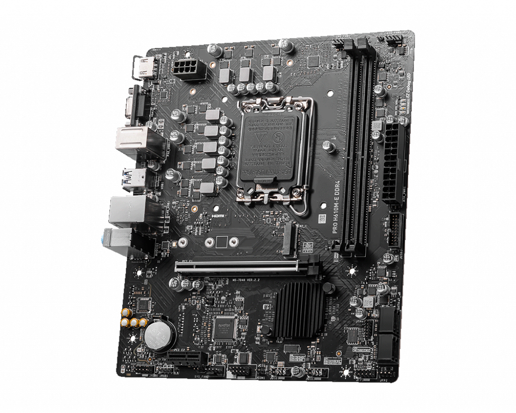 PLACA BASE MSI 1700 PRO H610M-E DDR4 ATX/ 2X DDR4/ 4X SATA3/ 2X USB 3.2/ 4X USB 2.0 911-7D48-007