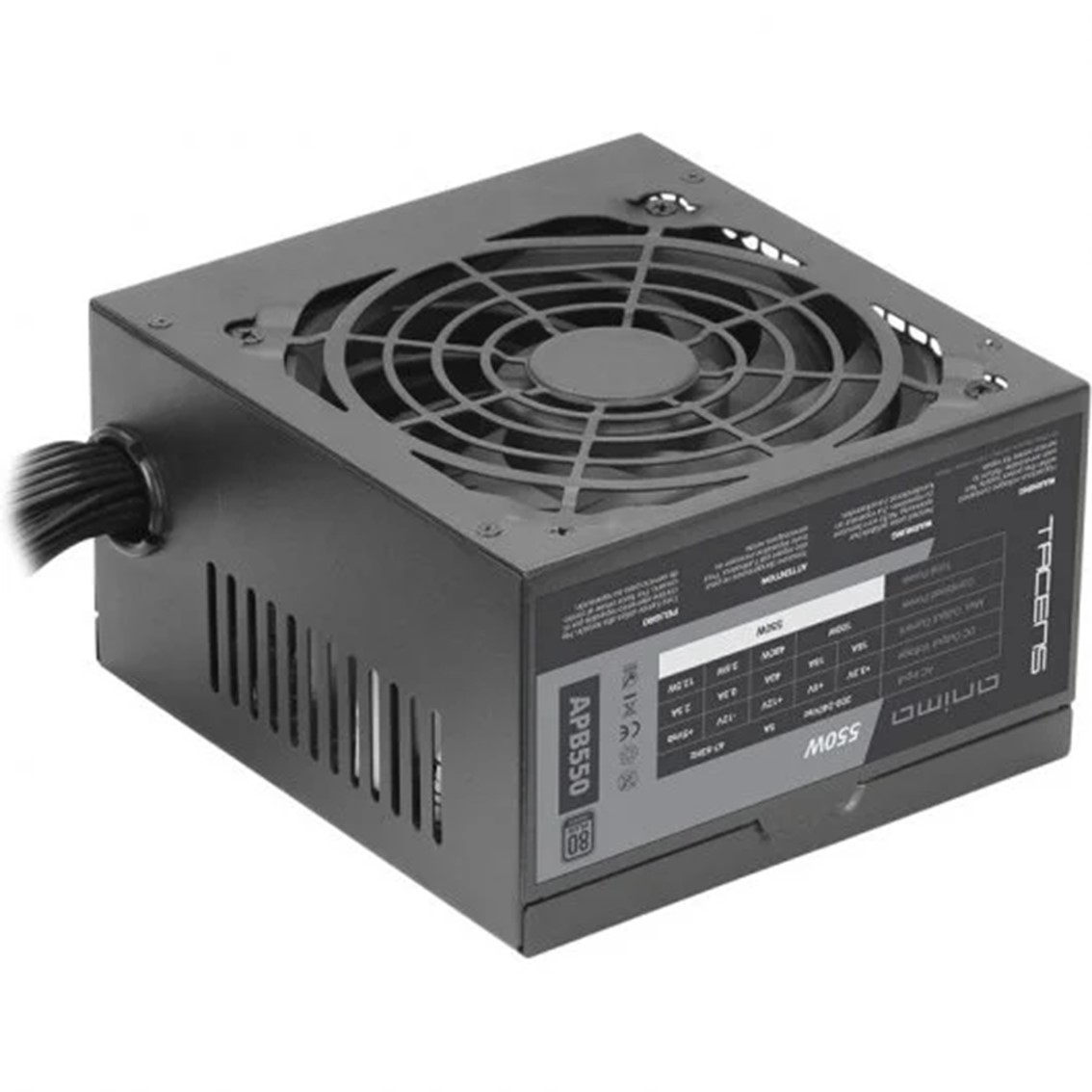 FUENTE DE ALIMENTACION ATX TACENS ANIMA APB550 550W 80PLUS BRONZE SILENT BLACK