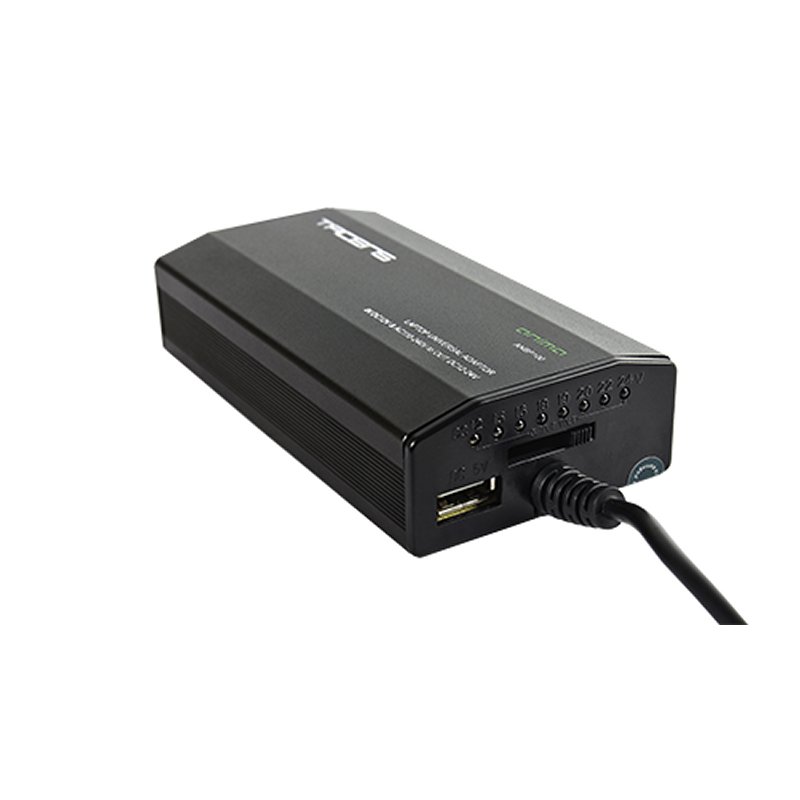 ADAPTADOR CARGADOR DE CORRIENTE UNIVERSAL PARA PORTATILES TACENS 100W