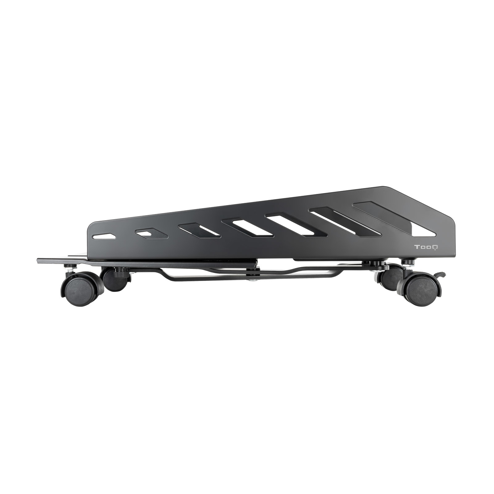 SOPORTE DE SUELO CON RUEDAS TOOQ PARA CPU UMCS0024-B METALICO CARGA MAXIMA 25KG