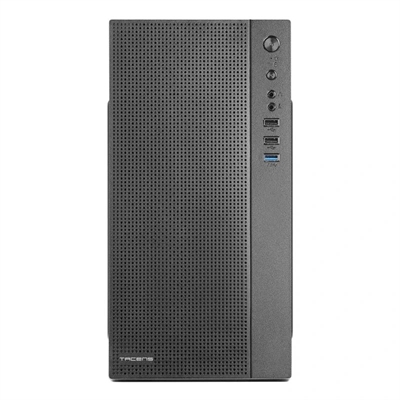 CAJA ORDENADOR MICROATX TACENS AC5500 FUENTE 500W NEGRA