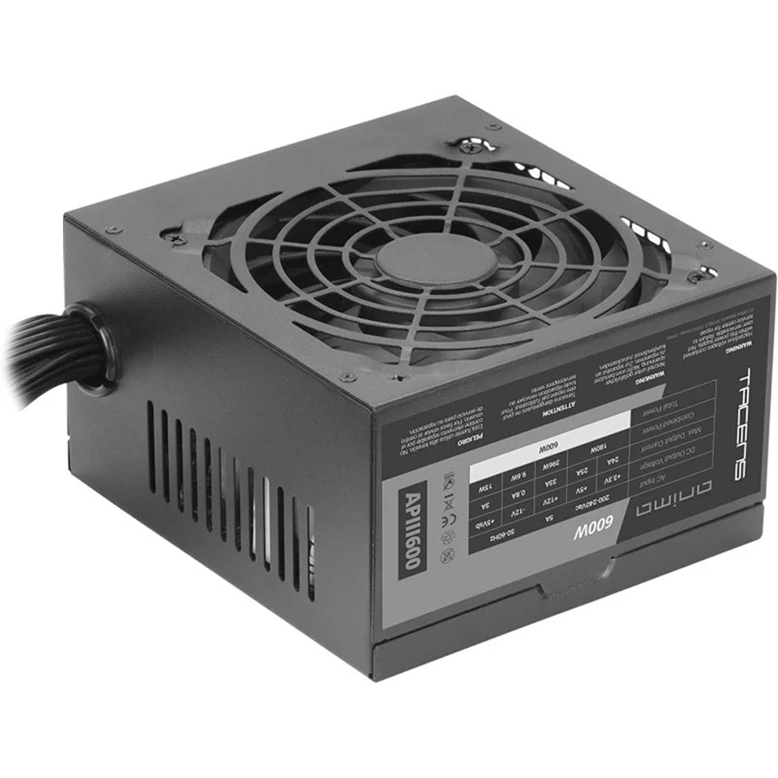 FUENTE ALIMENTACION TACENS ANIMA APIII600 ATX 600W