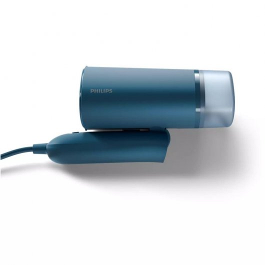 PLANCHA VERTICAL VAPORIZADOR PHILIPS 3000 SERIES AZUL 1000W / PLEGABLE / DEP 100ML / ANTIBACTERIAS / ANTIACAROS
