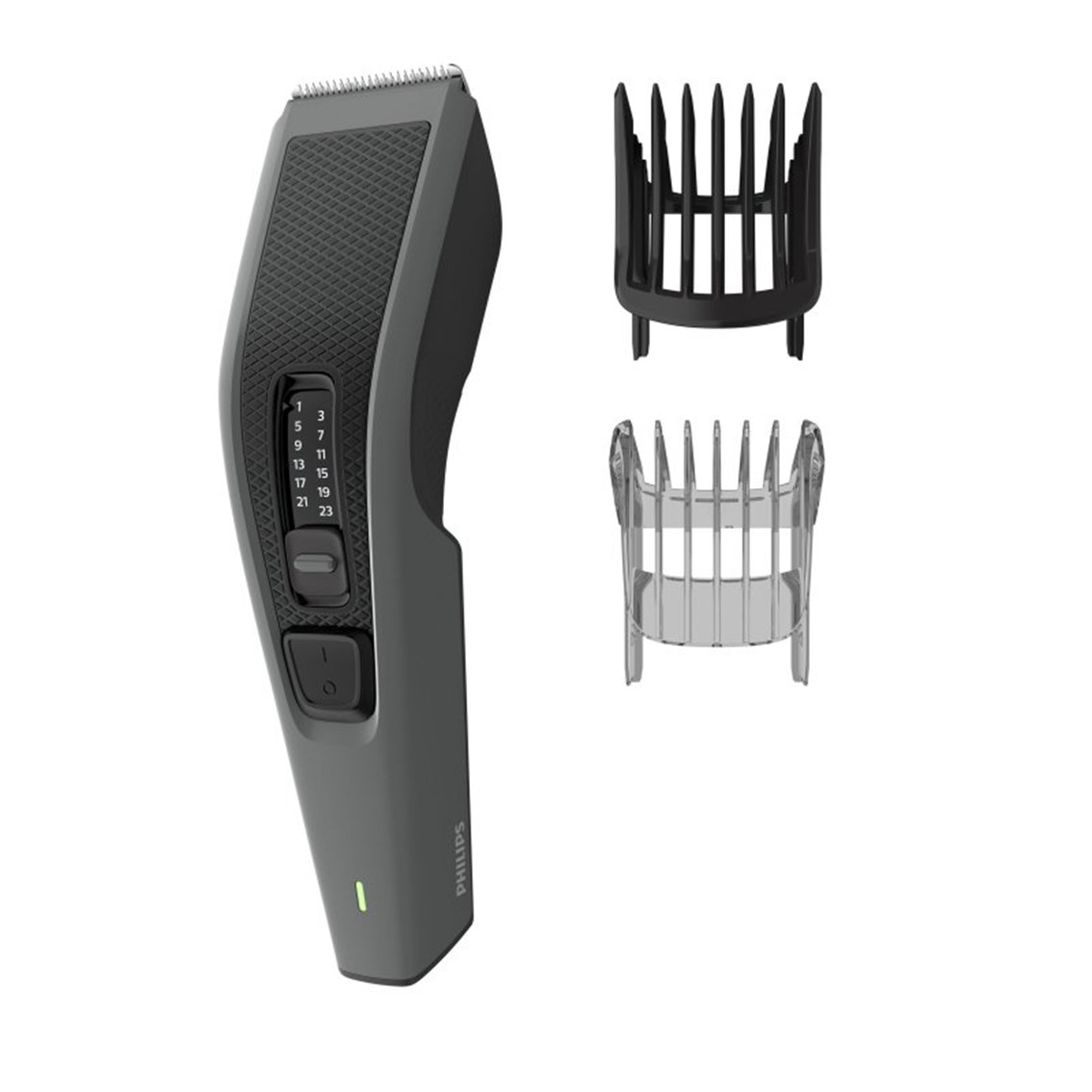CORTAPELOS PHILIPS HAIRCLIPPER SERIE 3000 NEGRO 13 AJUSTES / 45 MIN AUTONOMIA / LAVABLE / PEINE BARBA