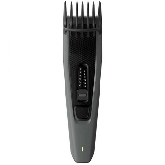 CORTAPELOS PHILIPS HAIRCLIPPER SERIE 3000 NEGRO 13 AJUSTES / 45 MIN AUTONOMIA / LAVABLE / PEINE BARBA