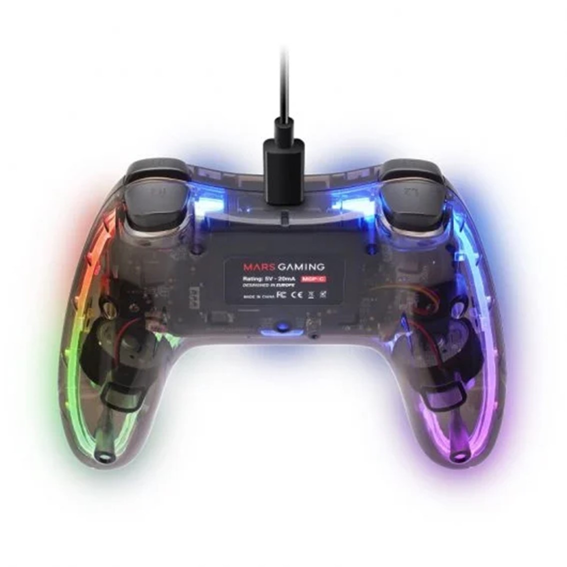 MANDO MARS GAMING MGP-C MULTIPLATAFORMA NEON