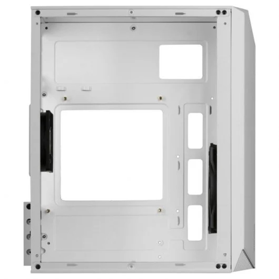 CAJA ORDENADOR MARS GAMING MC-S1 BLANCO MICRO ATX 1 X USB 3.0 1 X USB 2.0 1 X 80MM FRGB