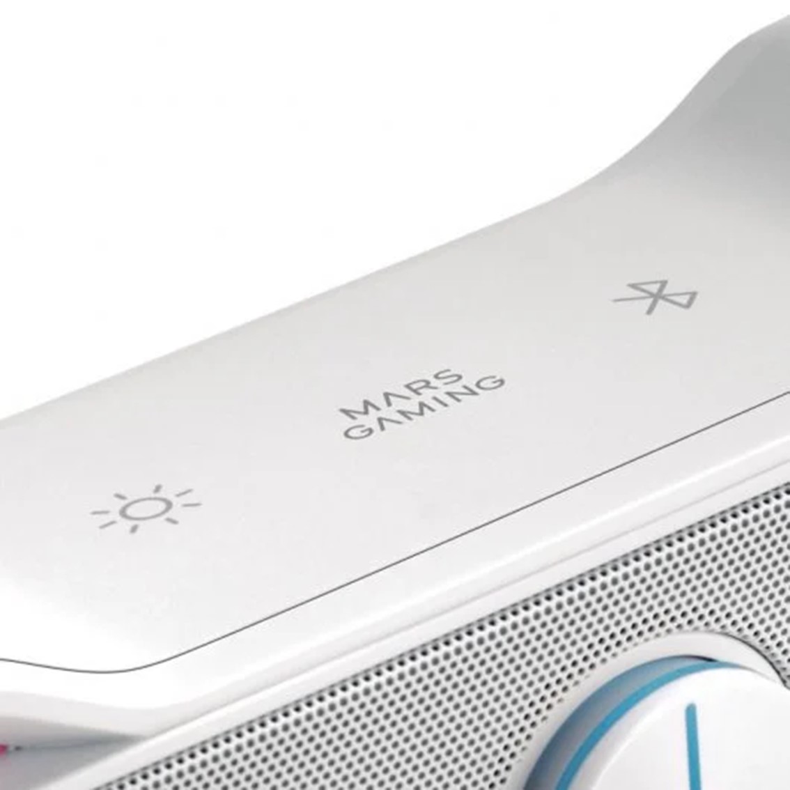 BARRA DE SONIDO MARS GAMING MSBX 10W RGB BLANCA
