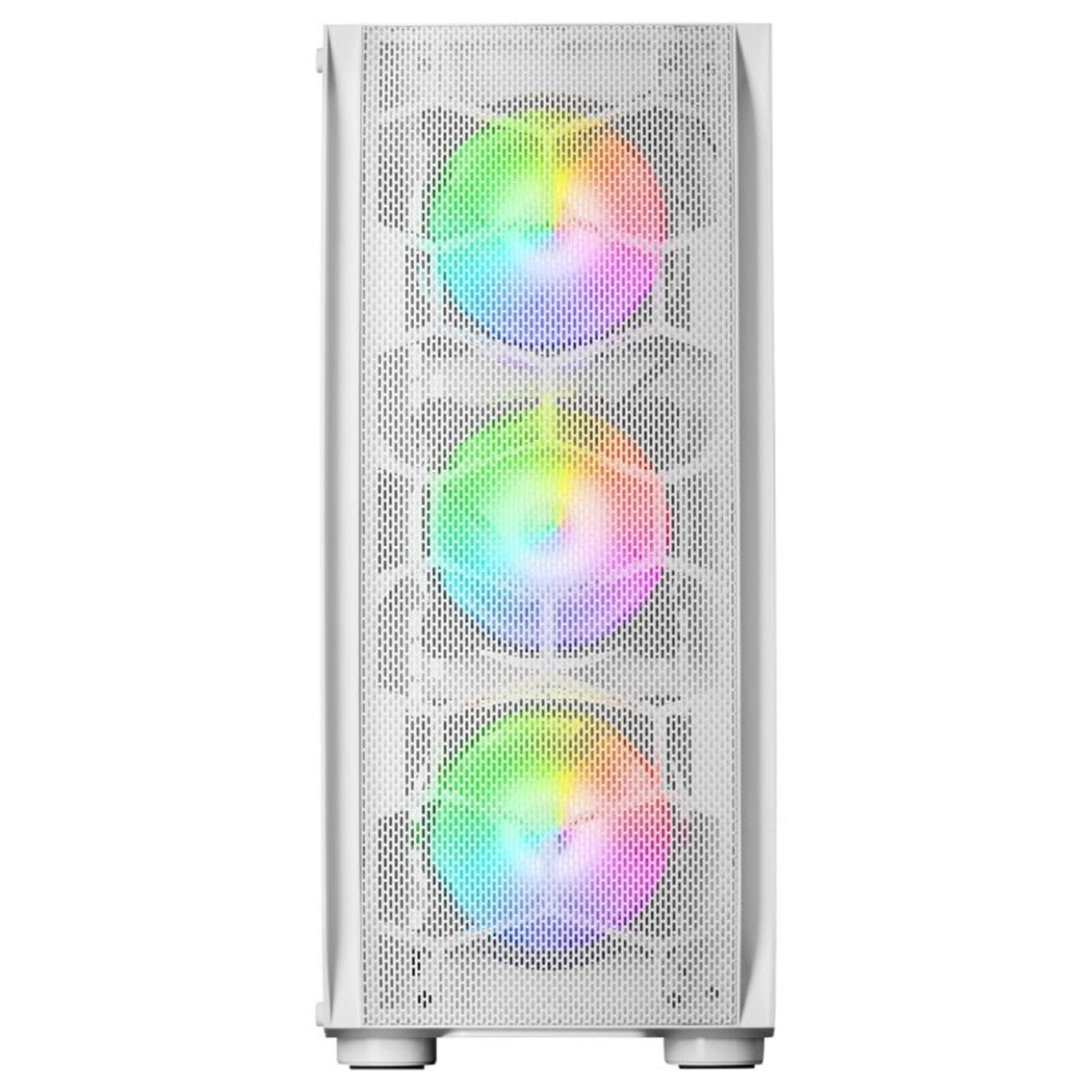 CAJA ORDENADOR MARS GAMING MC-KX BLANCO E-ATX 1 X USB 3.0 2 X USB 2.0 5 X 120MM ARGB