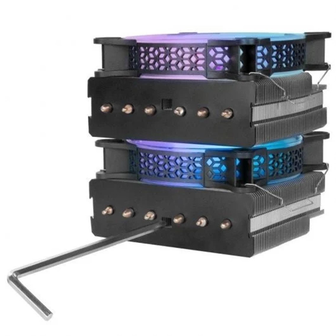 VENTILADOR DISIPADOR CPU MARS GAMING MCPU-XT 120MM ARGB NEGRO