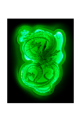 MURAL LAMPARA NEON TEKNOFUN MADCOW ENTERTAINMENT DRAGON BALL SHENRON LIGHT-UP 40 CM