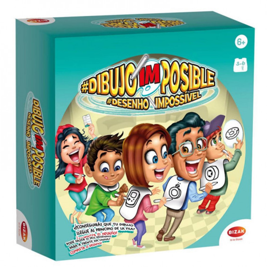 JUEGO DIBUJO IMPOSIBLE - ADIVINA QUE PINTO