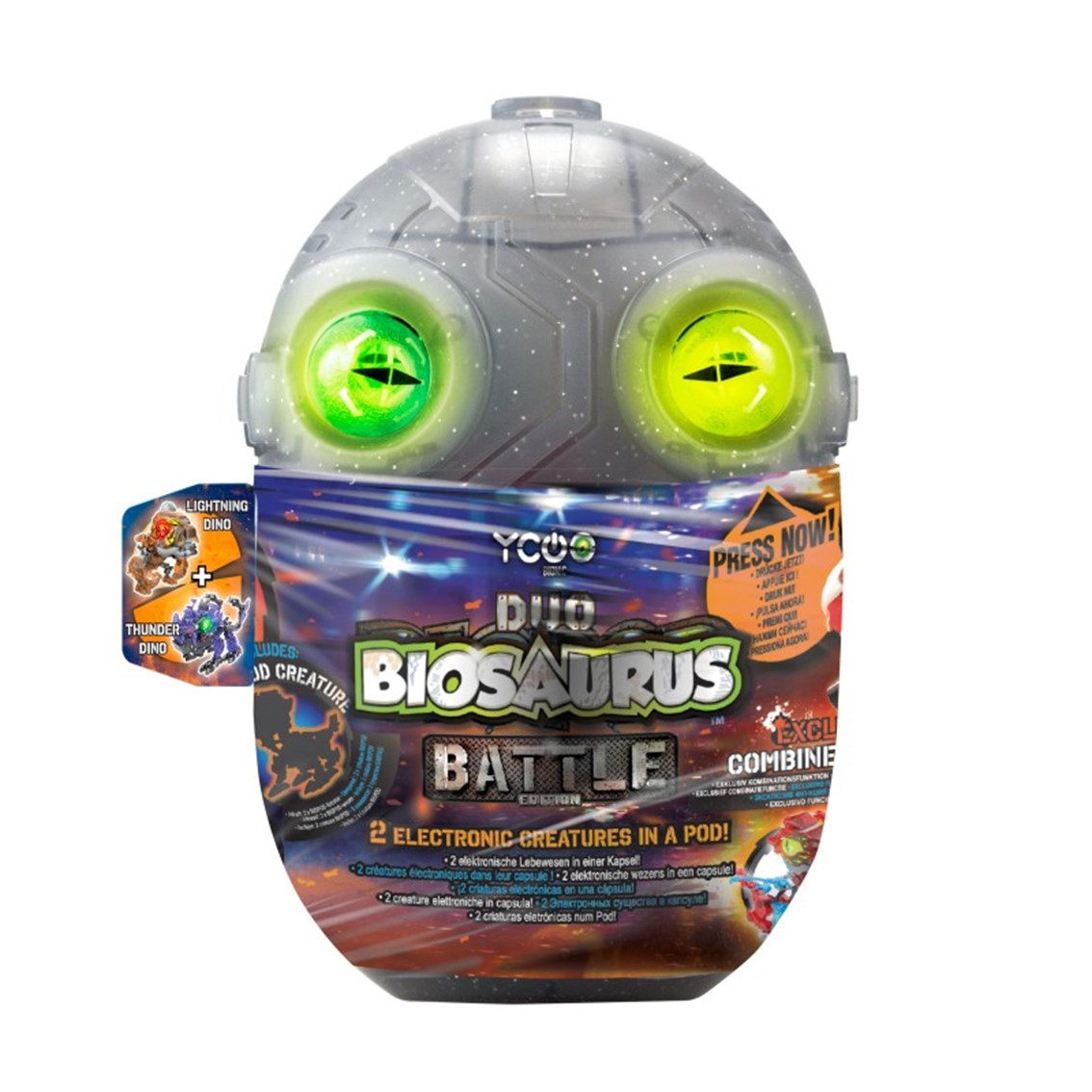 BIZAK BIOSAURUS BATTLE PACK DOBLE SDO.