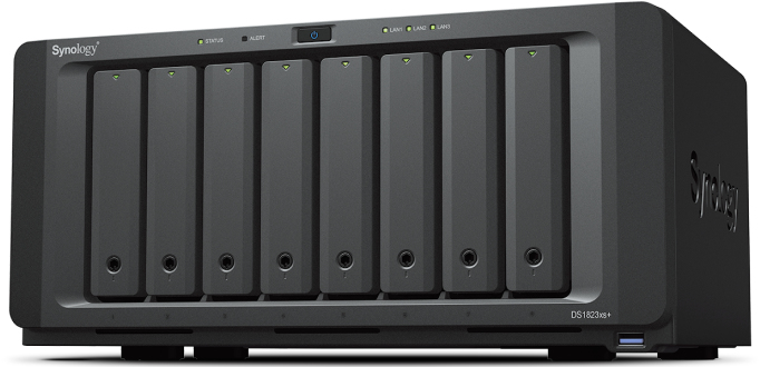 SERVIDOR NAS SYNOLOGY DS1823XS+ 8GB 8 BAHIAS RAID ETHERNET GIGABIT